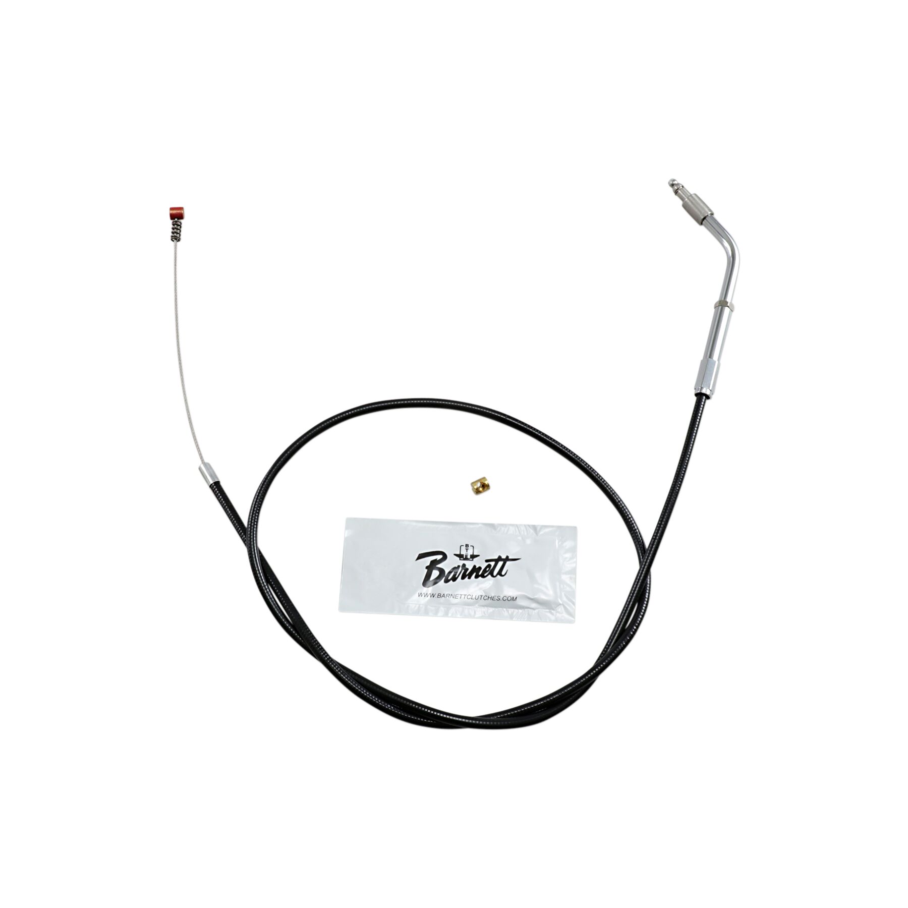 Barnett Black Vinyl Idle Cable For Harley Sportster 1996-2003