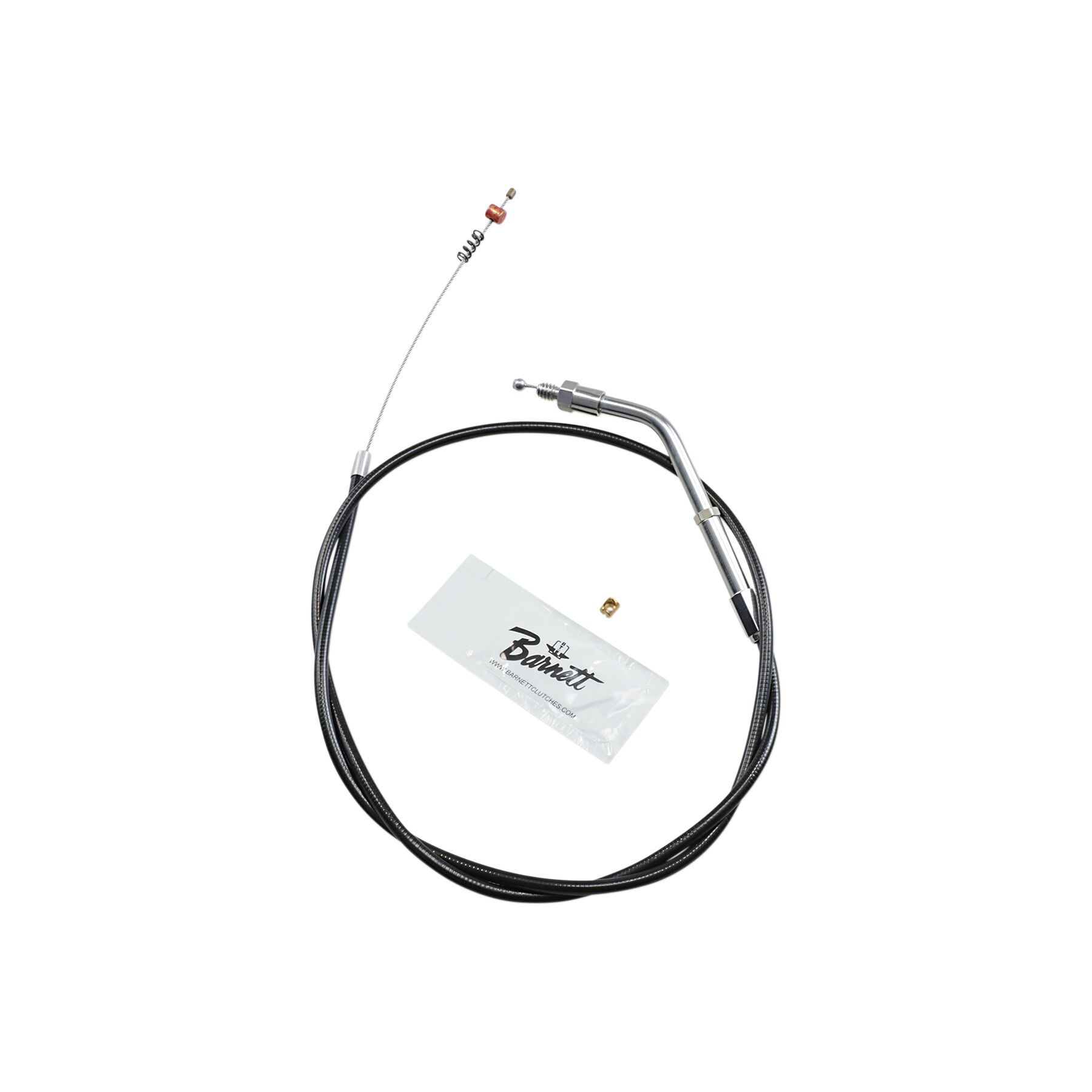 Barnett Black Vinyl Idle Cable For Harley Sportster 1988-1995