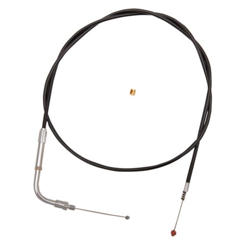 Barnett Black Vinyl Idle Cable For Harley FXSTS 1990-1995