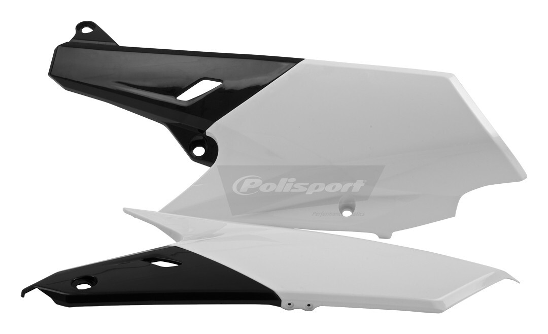 Pannelli Laterali Polisport 8418800002 Per Dirt Bike - Plastica Lucida Con Protezione Calore