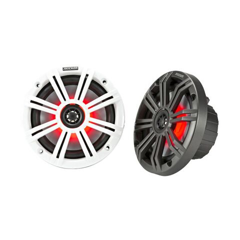 Kicker 6.5" 4-Ohm Speakers w/RGB
