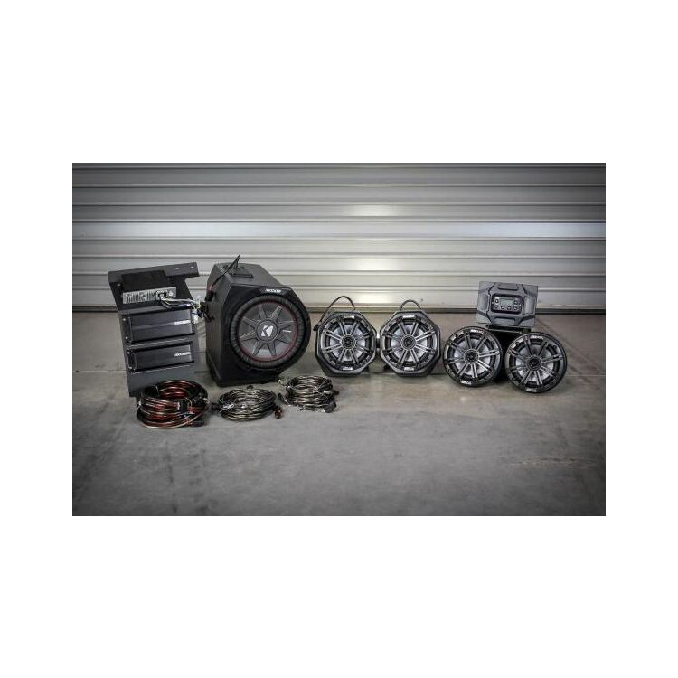 SSV Works Complete Kicker 5-Speaker Plug & Play System Polaris General 2016-2020