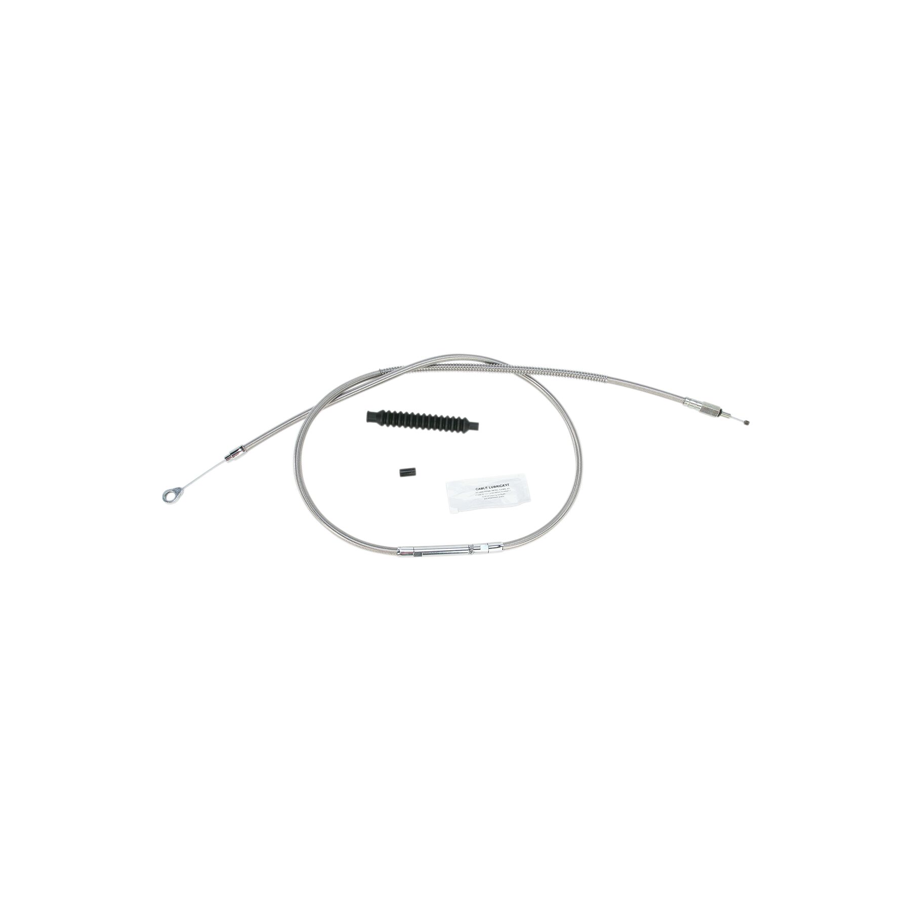 Barnett Stainless Steel Clutch Cable For Harley FLD / FXDC / FXDL 2006