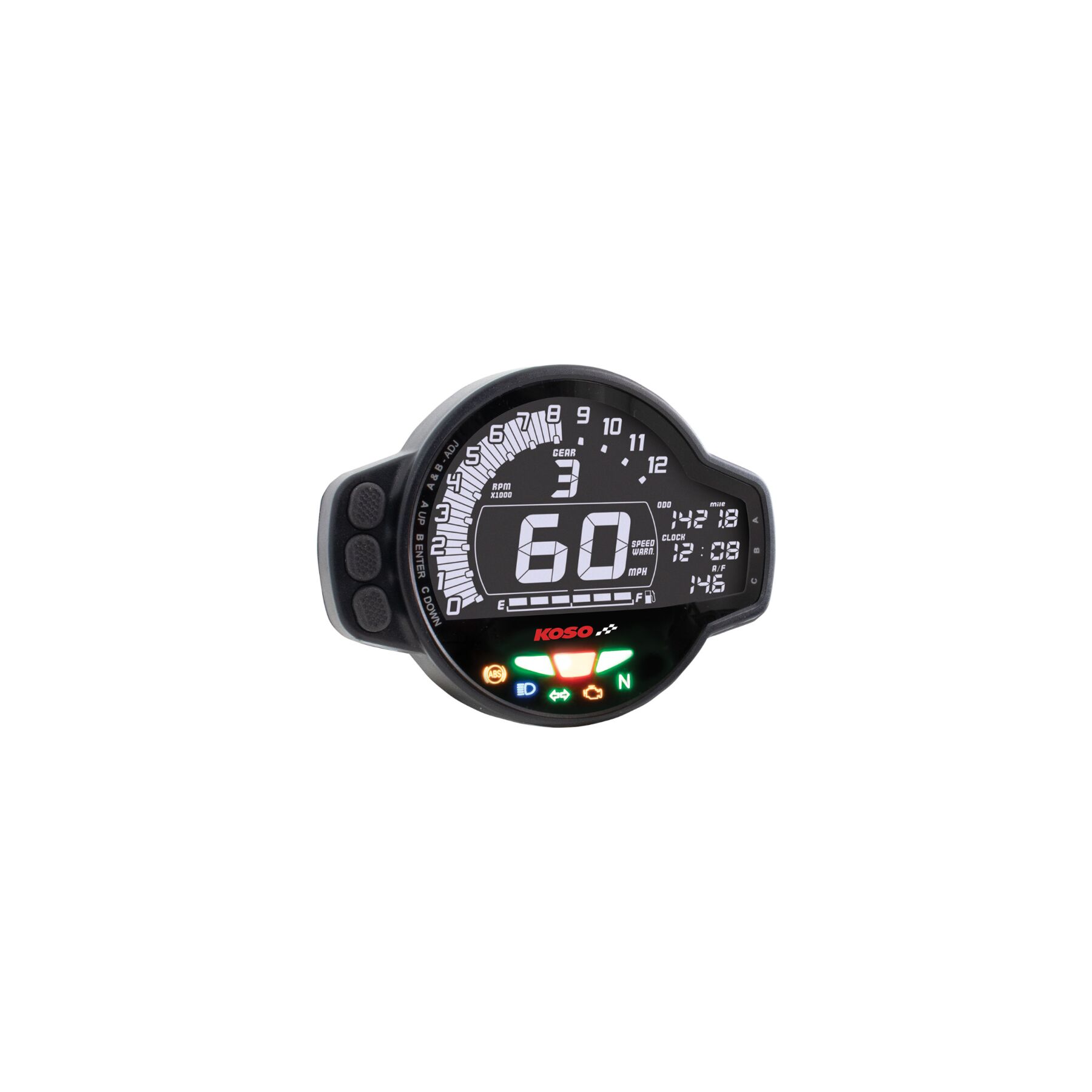 Koso MS-01 Multi-Functional Gauge