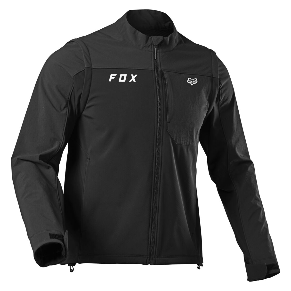 fox soft shell hooded jacket
