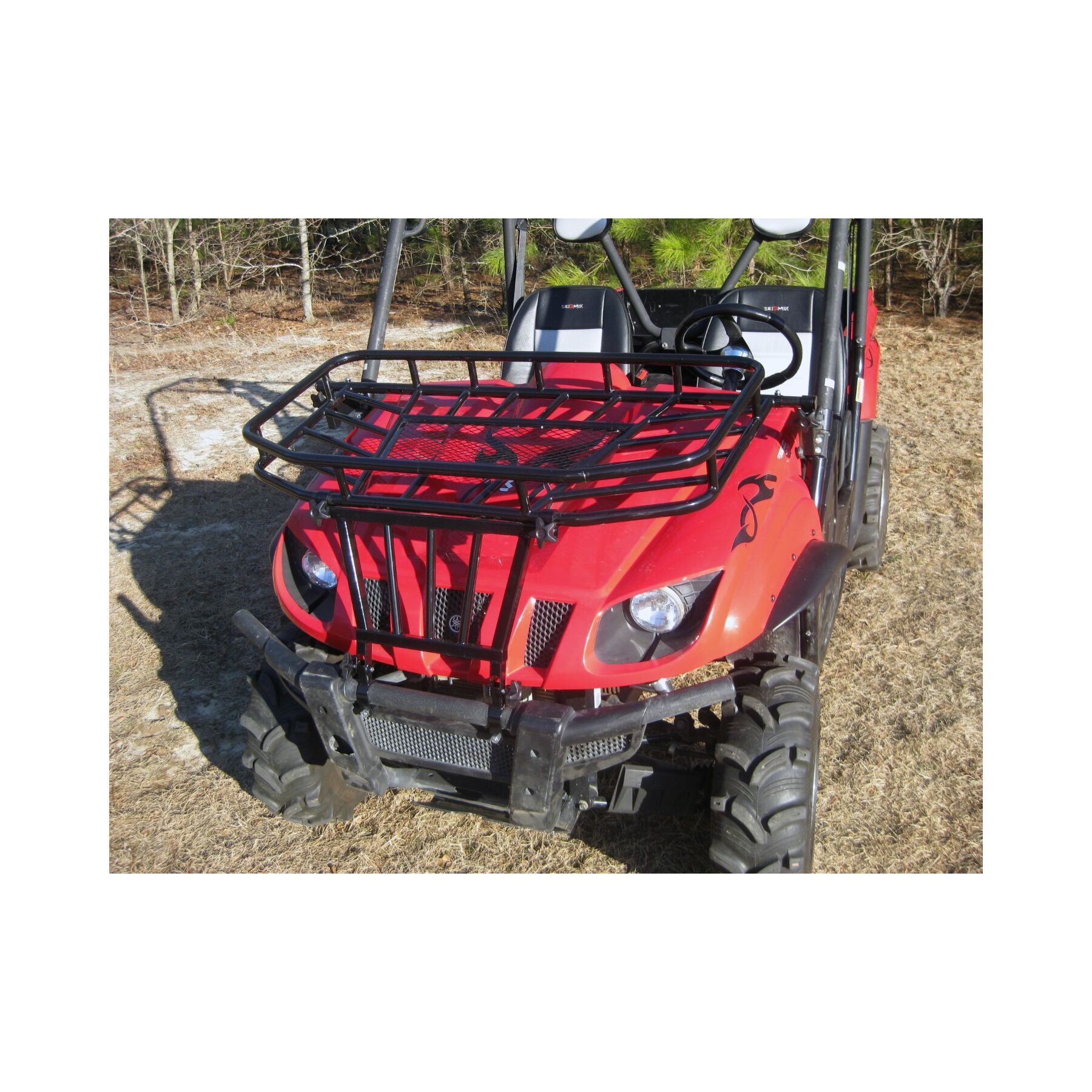 Seizmik Brush Guard And Hood Rack Yamaha Rhino 450 / 700 2006-2013