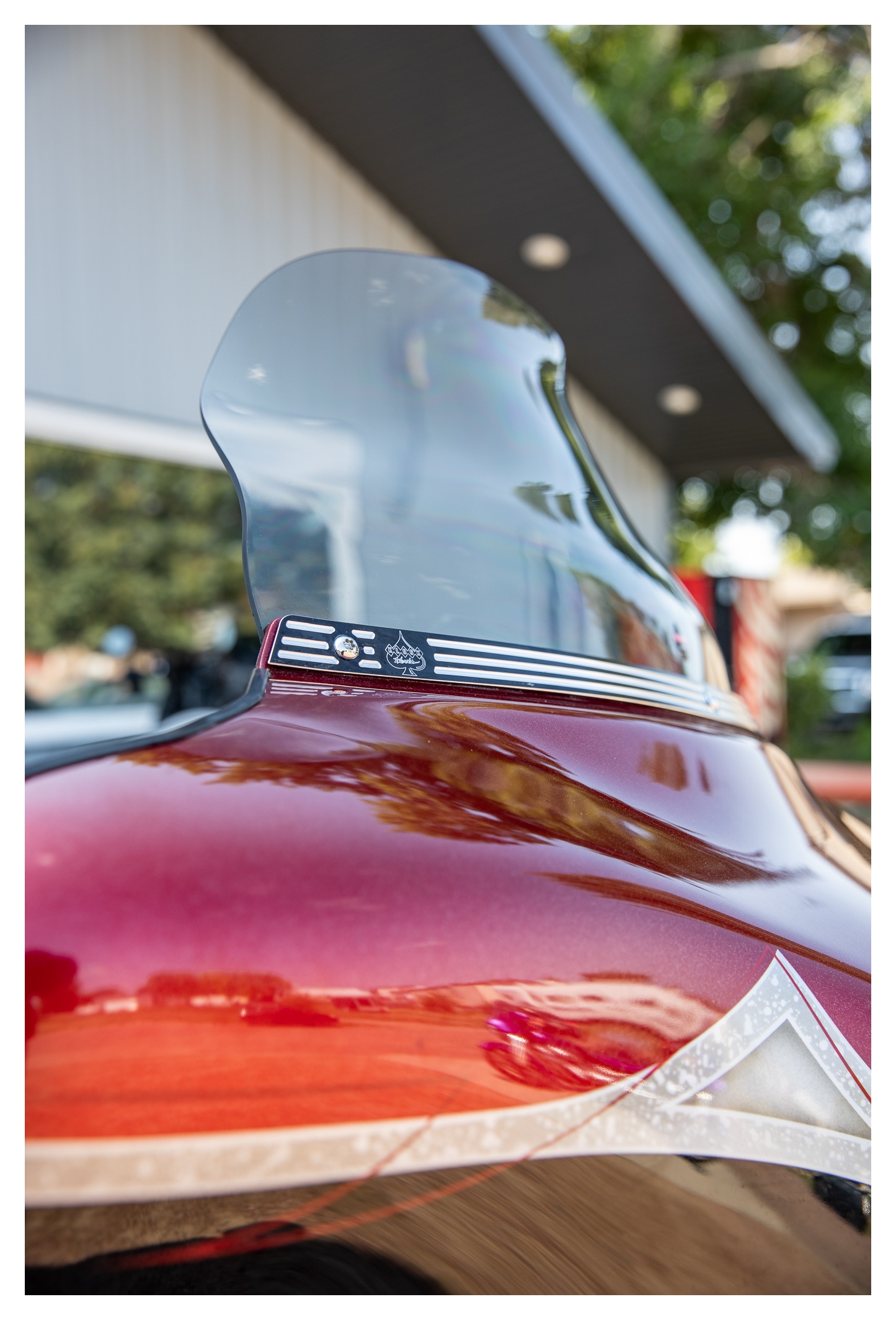 Klock Werks Flare Windshield For Harley Touring 1996-2013 10.5" Tall