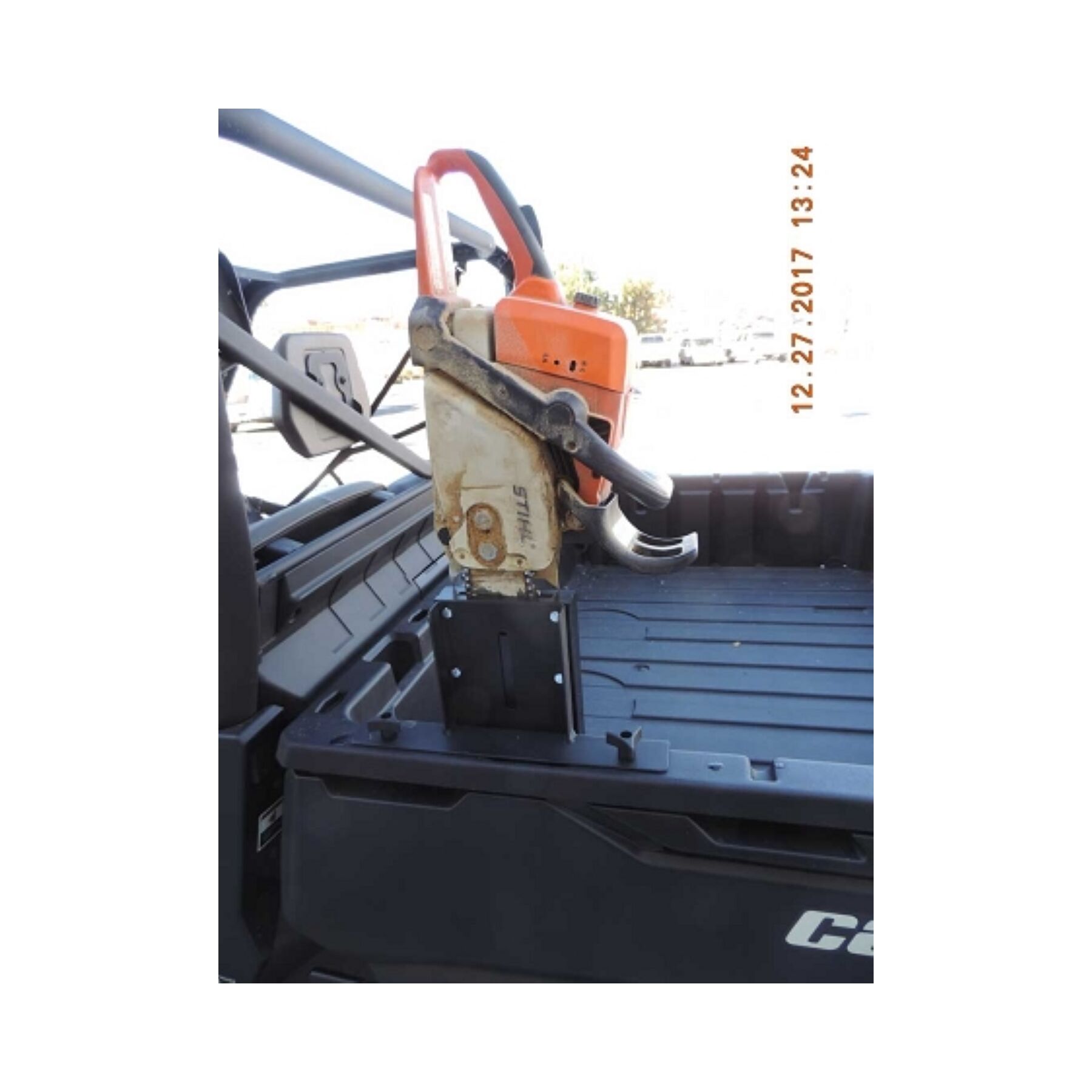Hornet Outdoors Chainsaw Bed Mount Can-Am Defender 2016-2021