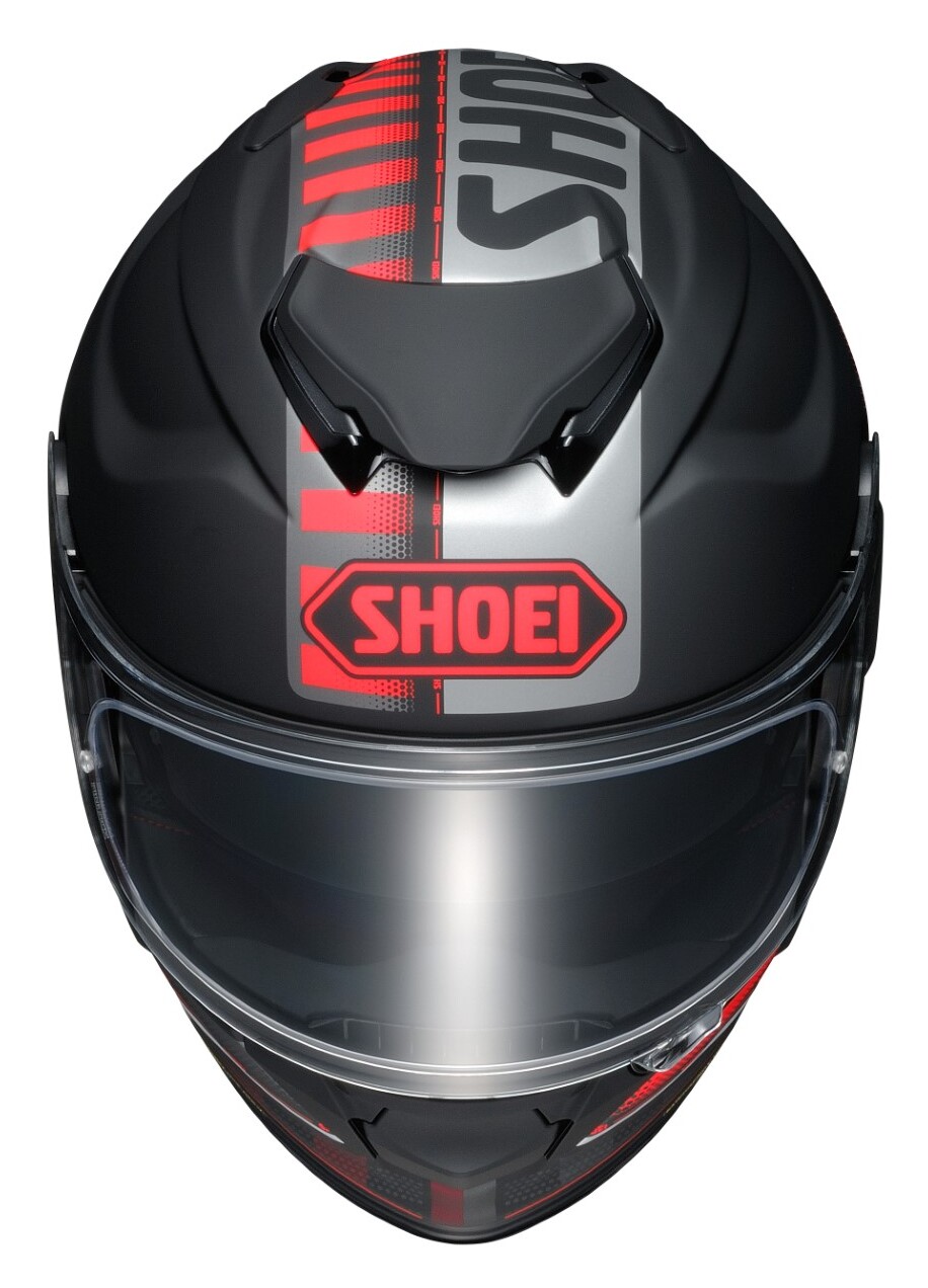セキュリティ・セーフティ SHOEI GT-Air2 REDUX Shoei GT-Air 2 Motorcycle Helmet - Redux Black/Red - Get Lowered