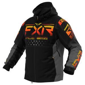 FXR Octane Jacket - Black/Orange - 3XL