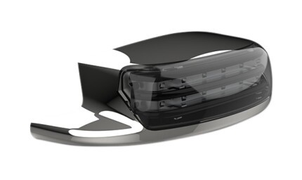 Custom Dynamics ProBEAM Fender Tip Light For Harley Touring 2009-2016 N/A