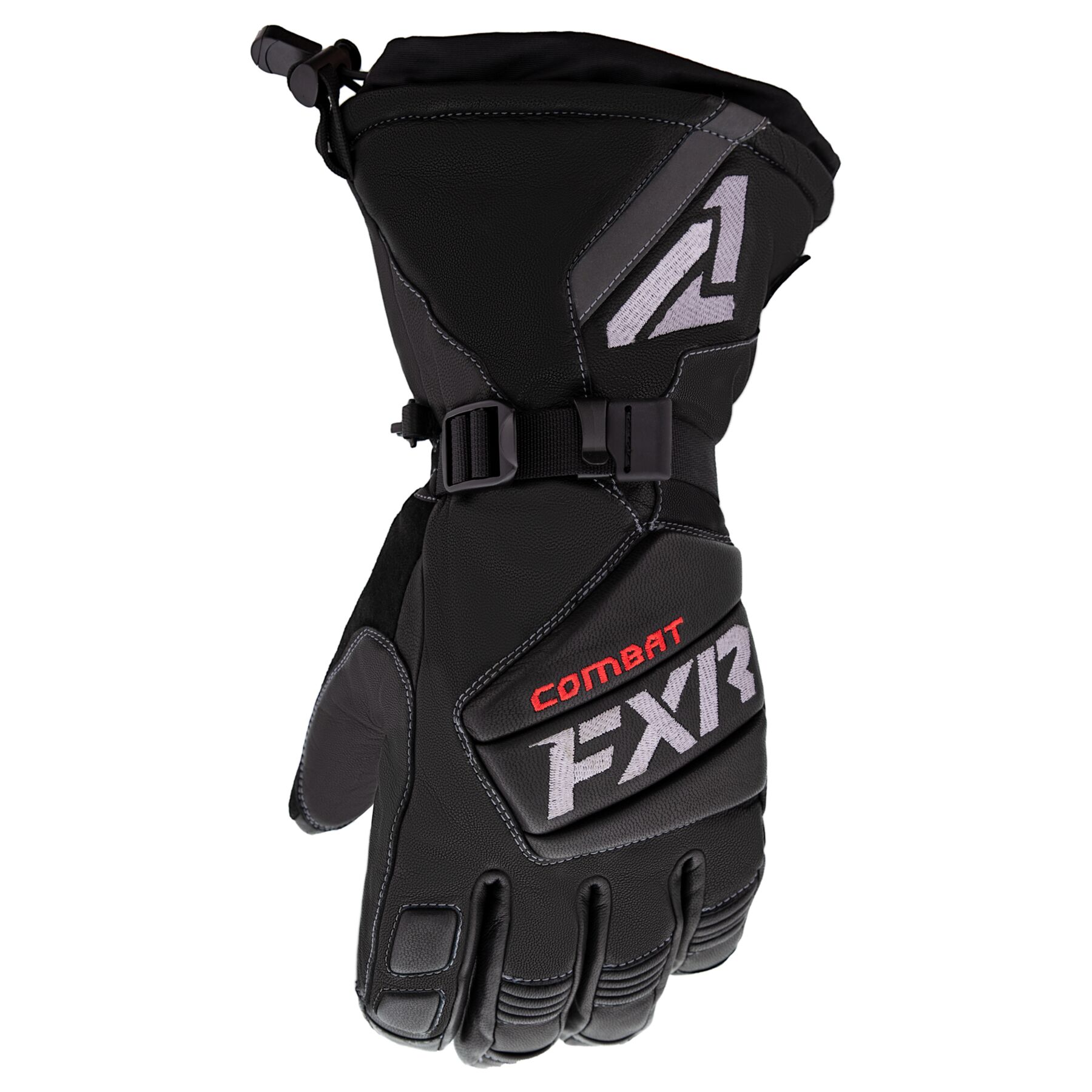 FXR Leather Gauntlet Gloves
