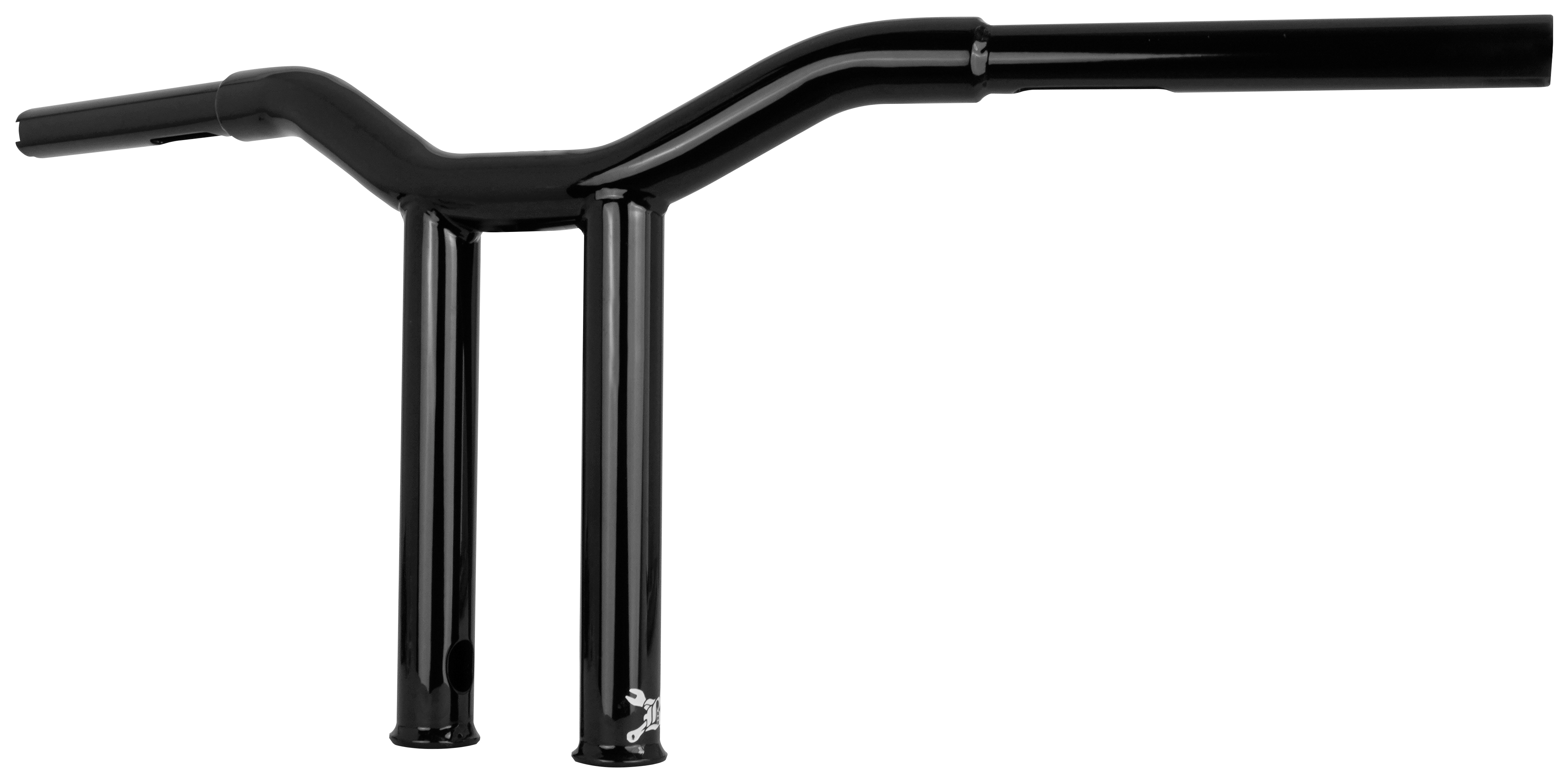 Burly Brand Dominator Raked TBar Handlebar 10 inch Height Matte