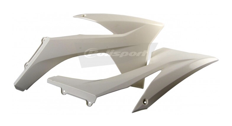 Polisport Radiator Shrouds KTM SX / SX-F / XC / XC-F 2011-2012 / XC-W / XCF-W / EXC / EXC-F 2012-2013 N/A