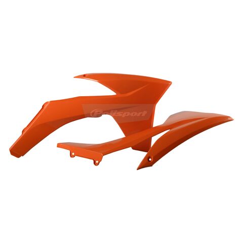 Polisport Radiator Shrouds KTM SX / SX-F / XC / XC-F 2011-2012 / XC-W / XCF-W / EXC / EXC-F 2012-2013