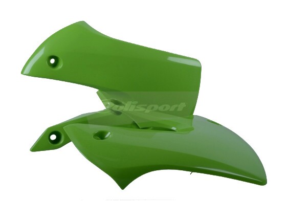 Polisport Radiator Shrouds Kawasaki KX65 / KLX110 / Suzuki RM65 / DR-Z110 2000-2025 N/A
