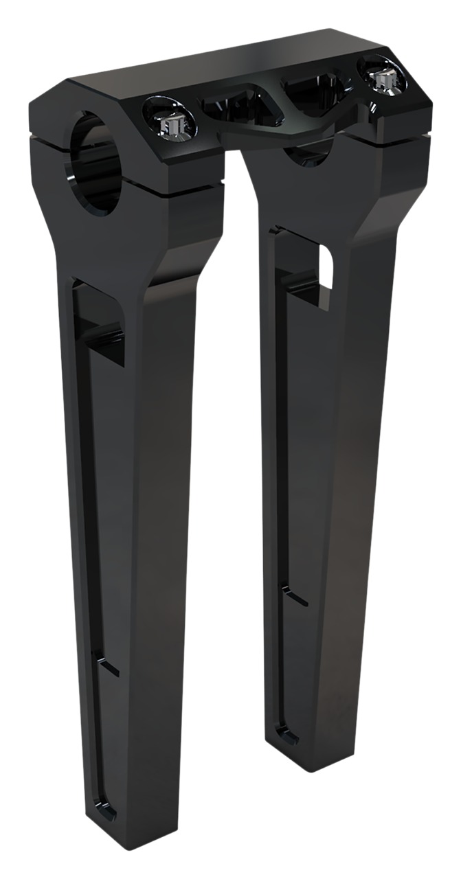 LA Choppers 1.25" Billet Performance Risers 10" Rise Straight