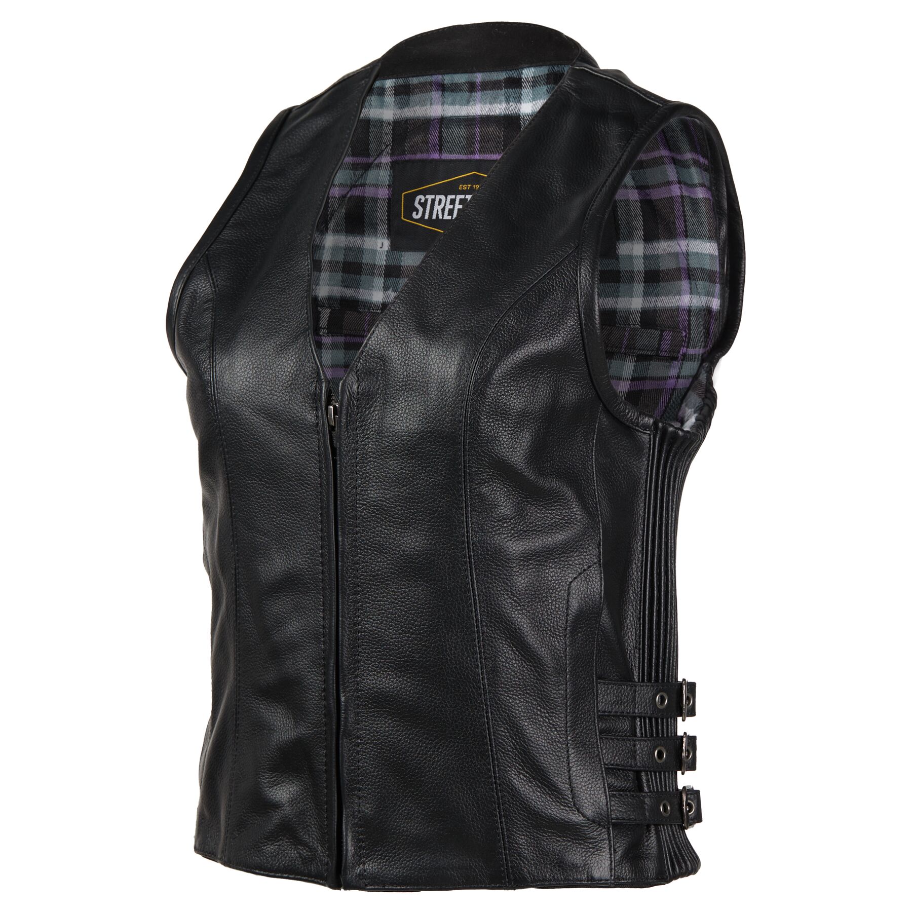 Street & Steel Nightstar Women's Leather Vest