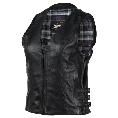 Street & Steel Nightstar Women's Leather Vest
