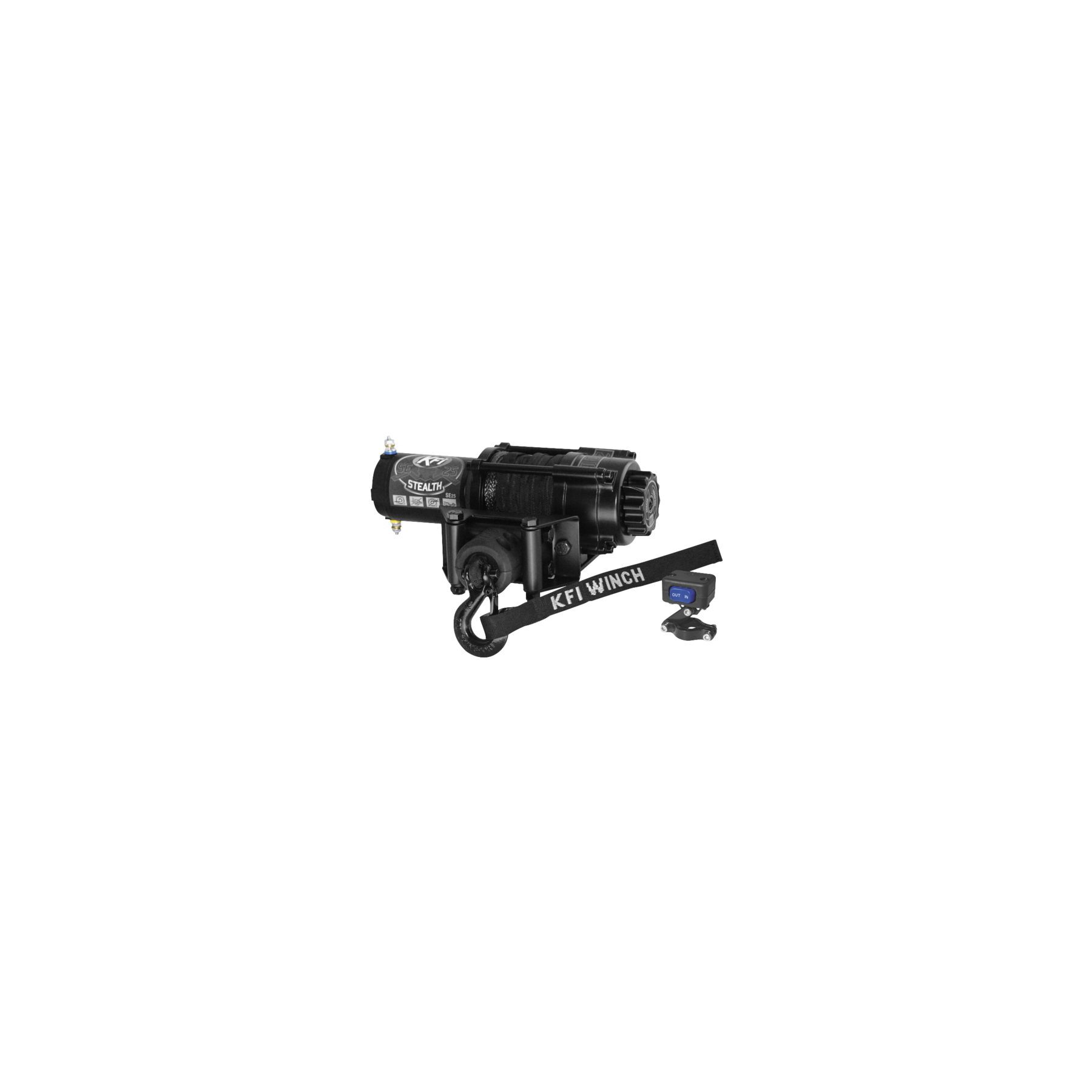 KFI 2500 ATV Stealth Series Winch