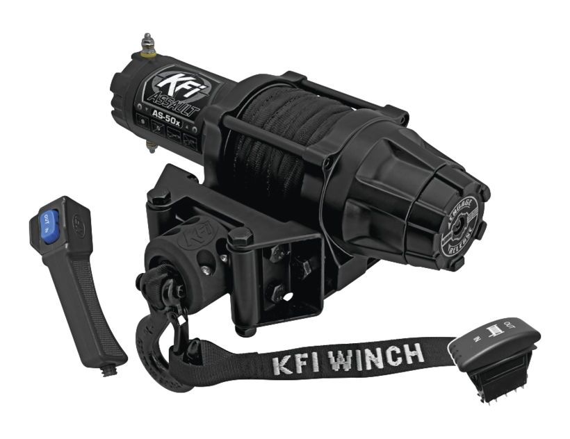 KFI 5000 Assault Series Winch RevZilla