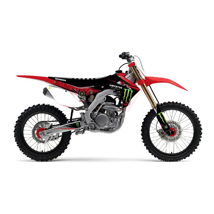 D'COR Visuals Monster Energy Graphics Kit Honda CR125R / CR250R 2004-2007