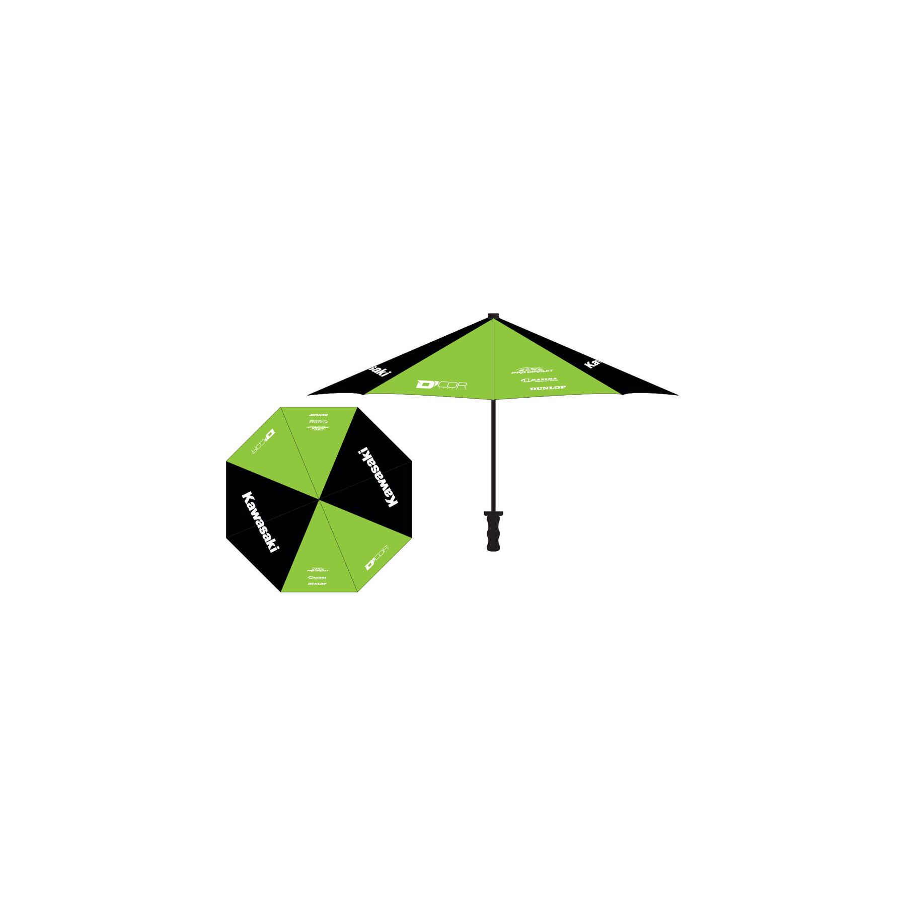 D'COR Visuals Kawasaki Umbrella
