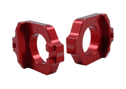 Works Connection Elite Axle Blocks Kawasaki / Suzuki 125cc-450cc 2003-2025 N/A