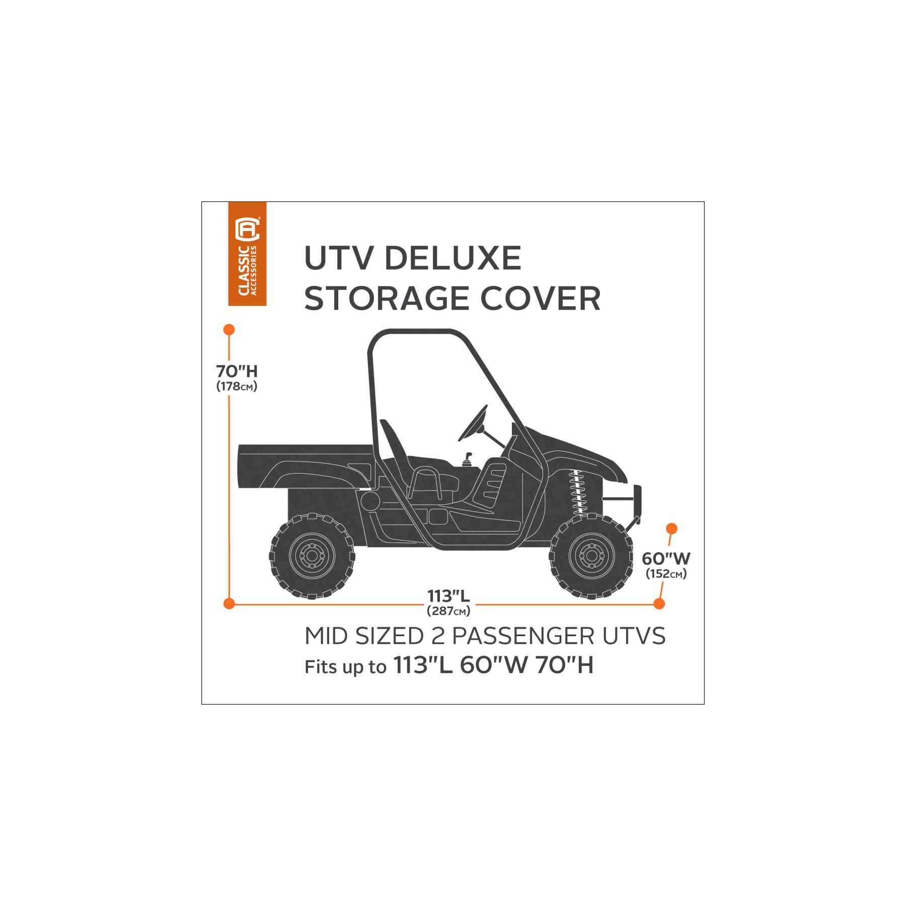 Classic Accessories Deluxe UTV Trailering Cover