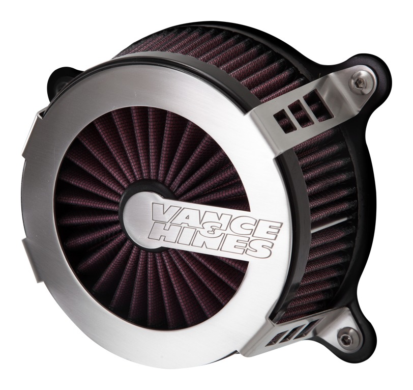 Vance & Hines VO2 Cage Fighter Air Cleaner Kit For Harley Twin Cam 2008-2017 N/A
