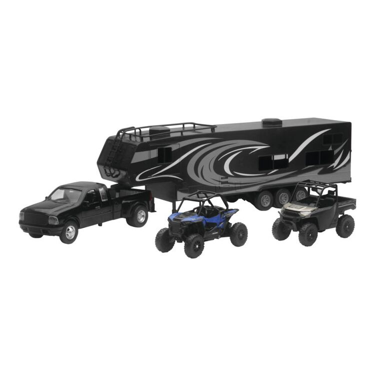 New Ray Toys Ram Dually With Toy Hauler