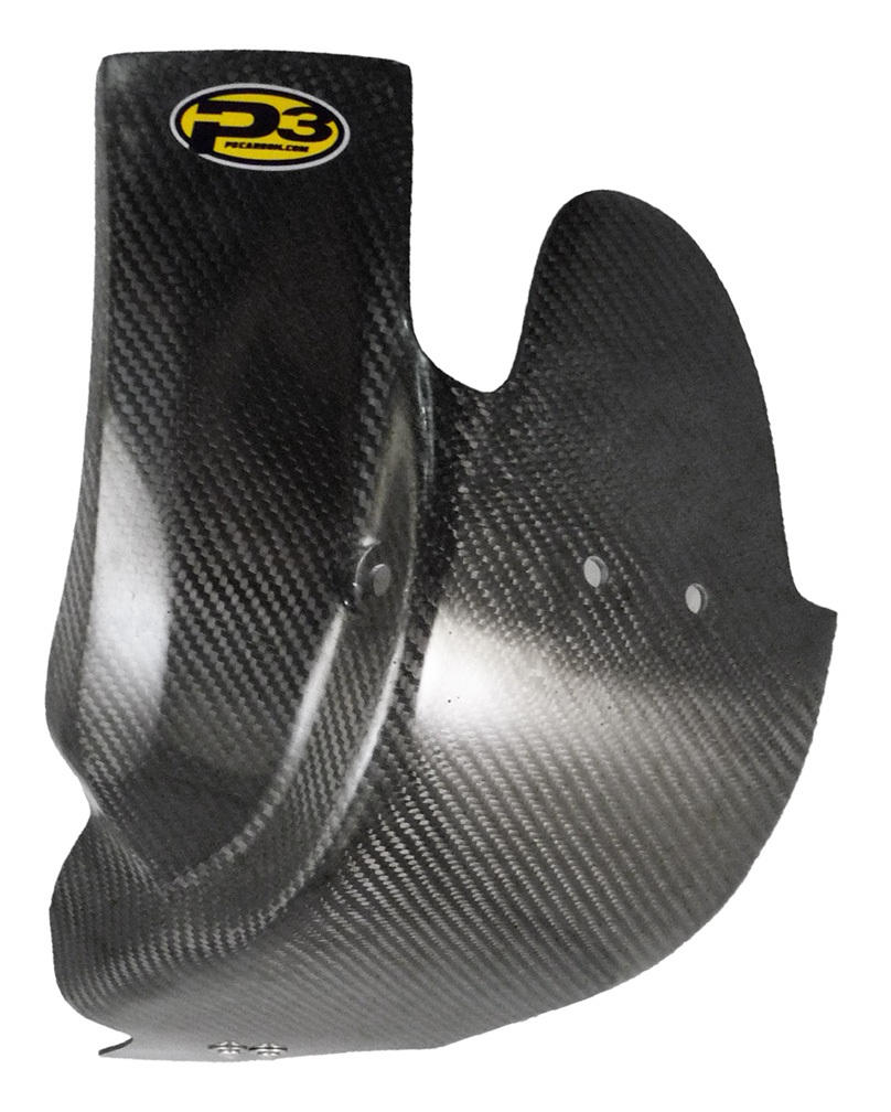 P3 Carbon Fiber Skid Plate Yamaha YZ250F / YZ450F 20142018 RevZilla