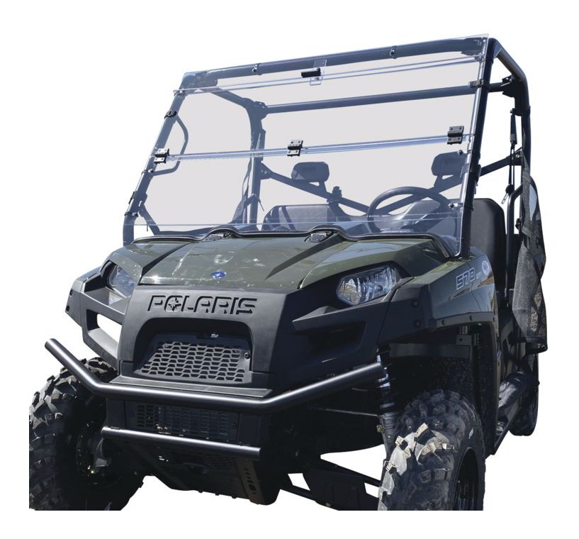 Quad Boss Windbreak Folding Windshield Polaris Ranger Crew 800 2013