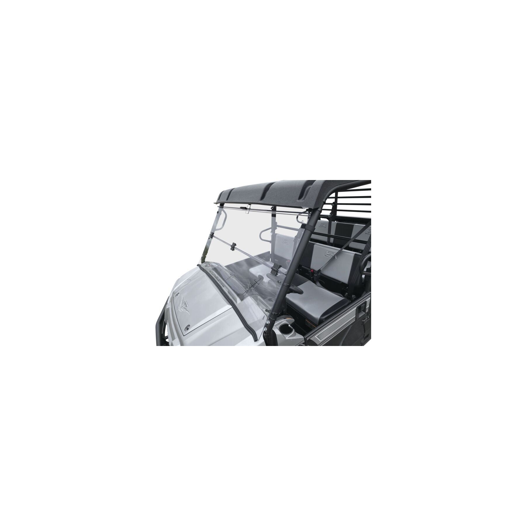 Quad Boss Windbreak Folding Windshield Kawasaki Mule 2015-2025
