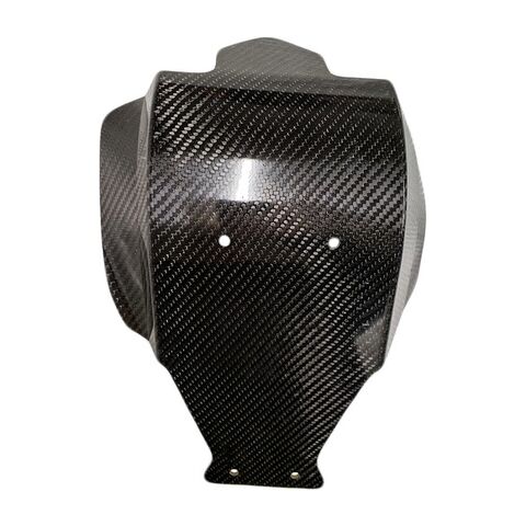 P3 Carbon Fiber Enduro Skid Plate Kawasaki KX250 / X / KX450 / X / SR 2019-2026