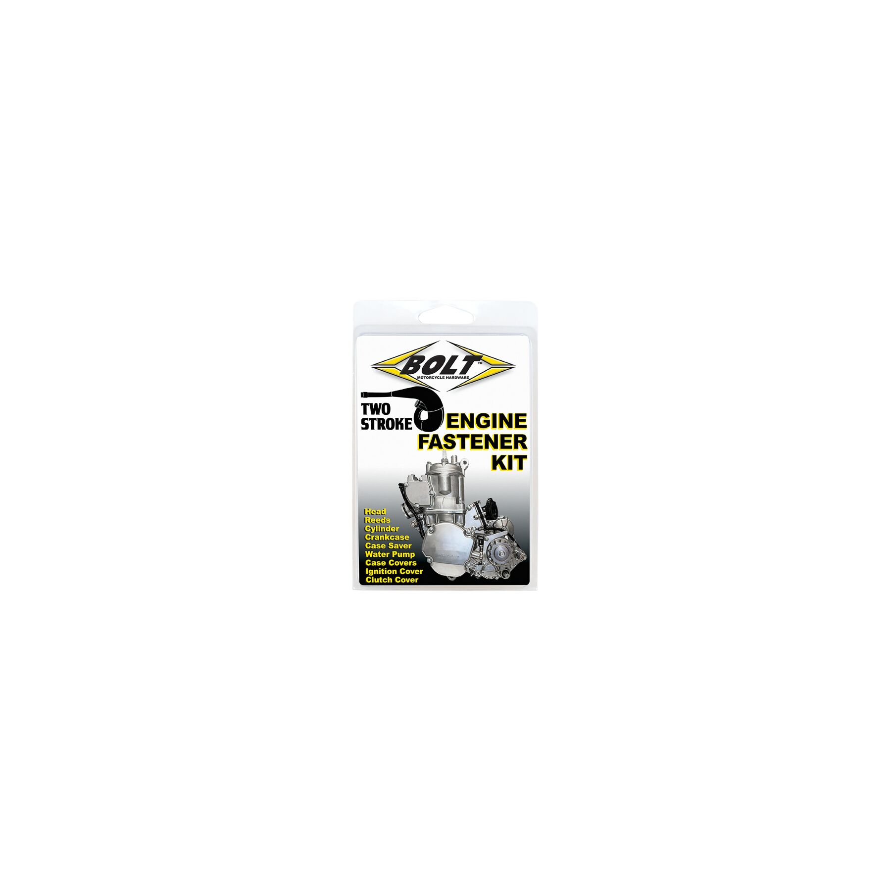 Bolt Hardware Engine Fastener Kit Kawasaki KX500 1987-2004