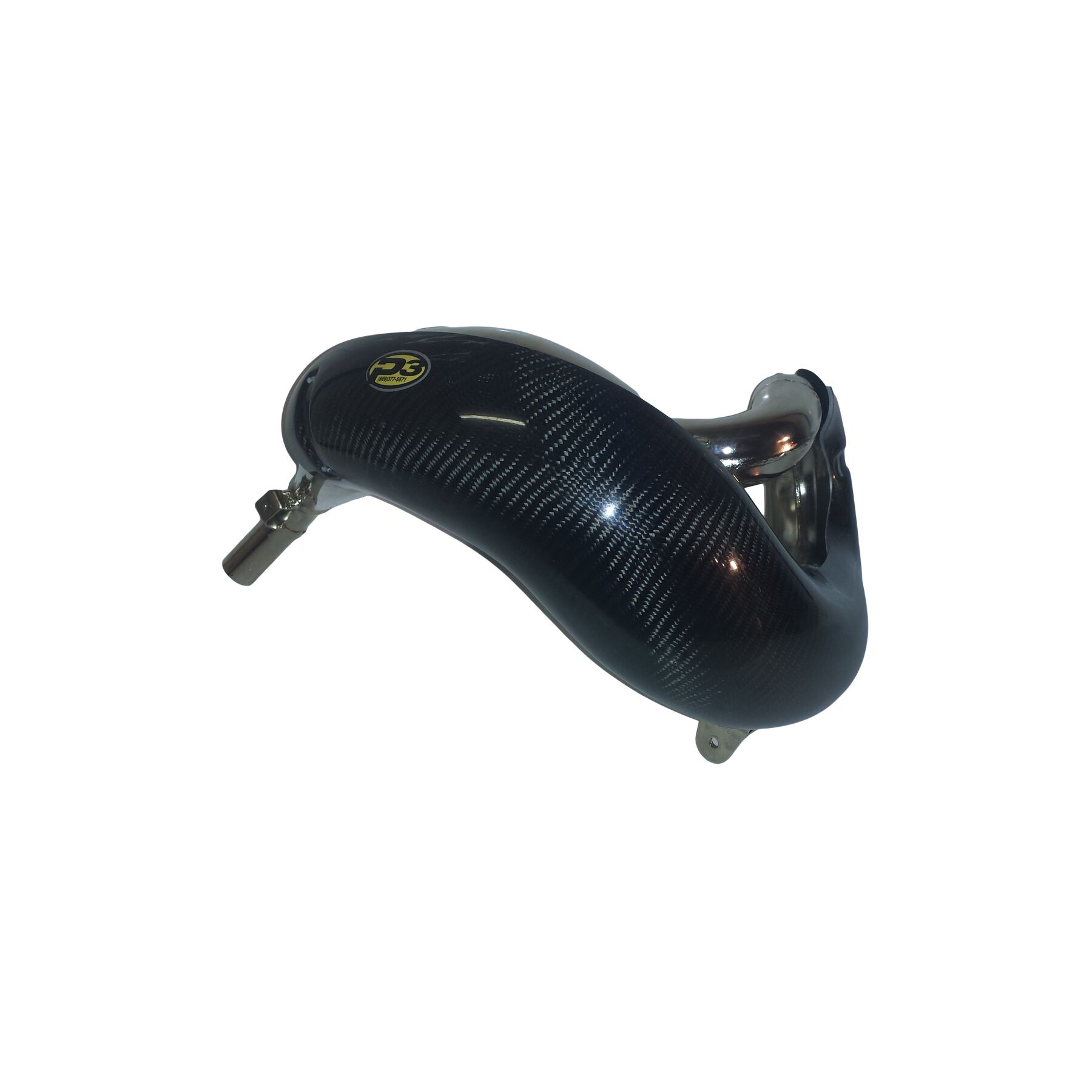 P3 Carbon Fiber MAXCoverage Pipe Guard Beta 250 RR / 300 RR / RX 2019-