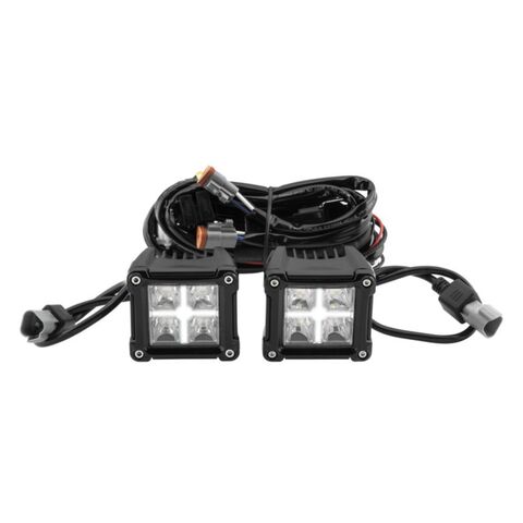 Quad Boss DRL 3" LED Pod Lights