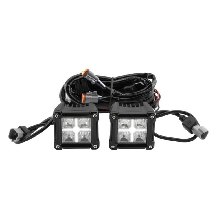Quad Boss DRL 3" LED Pod Lights