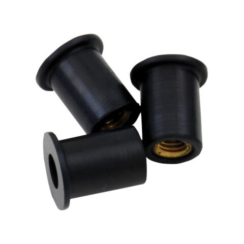 Bolt Hardware Windscreen Rubber Well Nuts