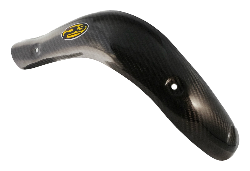 P3 Carbon Fiber Heat Shield KTM / Husqvarna 450cc 2015-2018 OEM Header