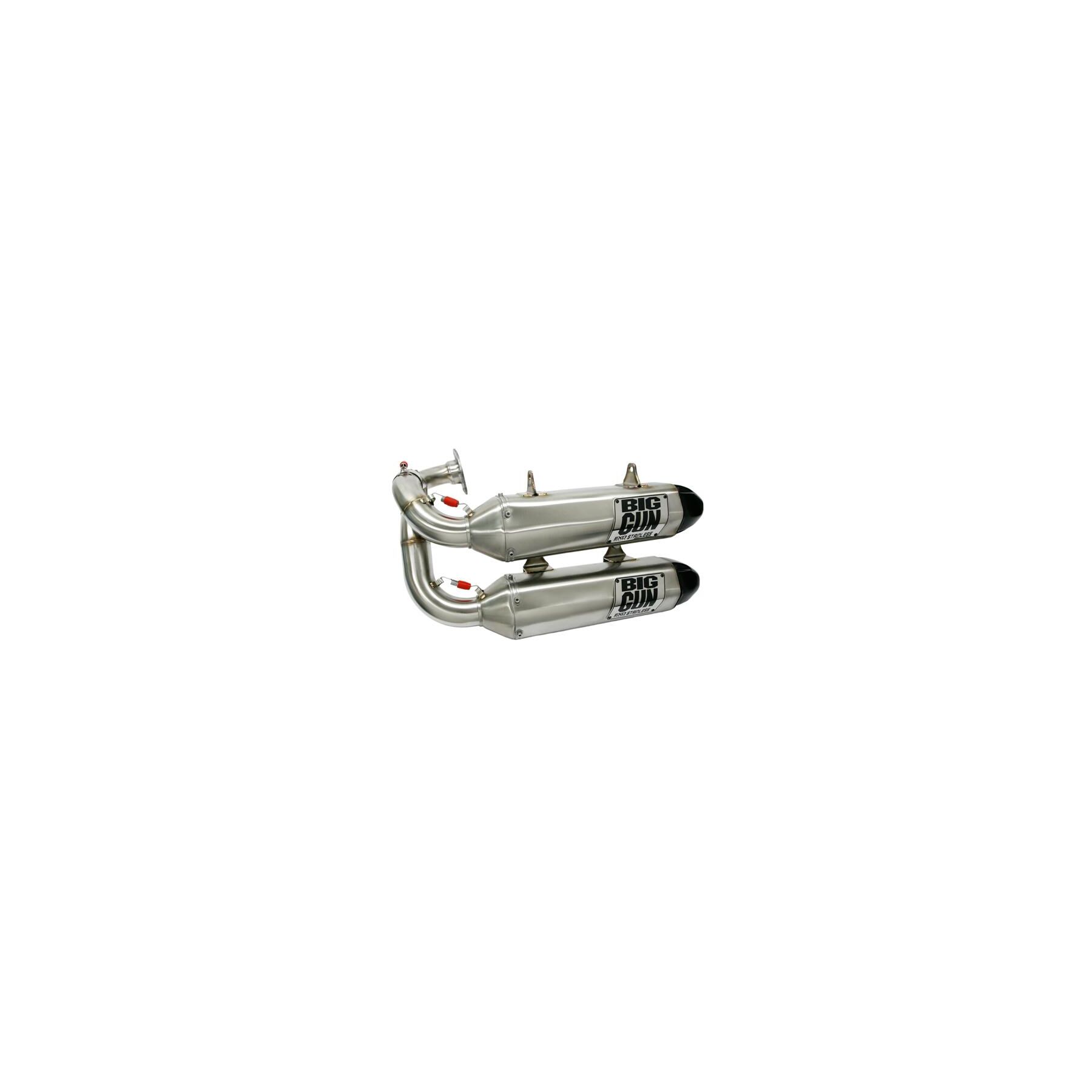 Big Gun EXO Dual Slip-On Exhaust Honda Talon 2019-2021