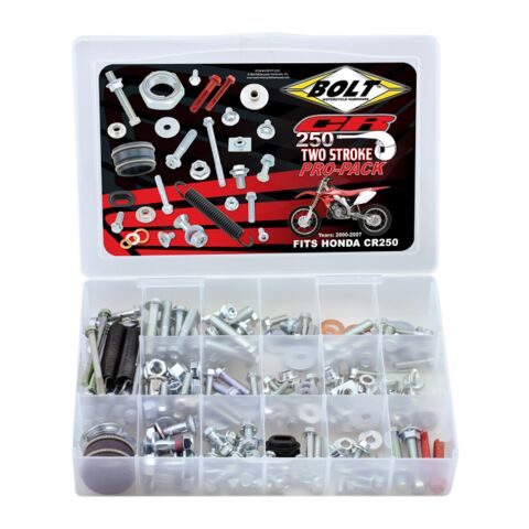 Bolt Hardware Two Stroke Pro Pack Honda CR250R 2000-2007