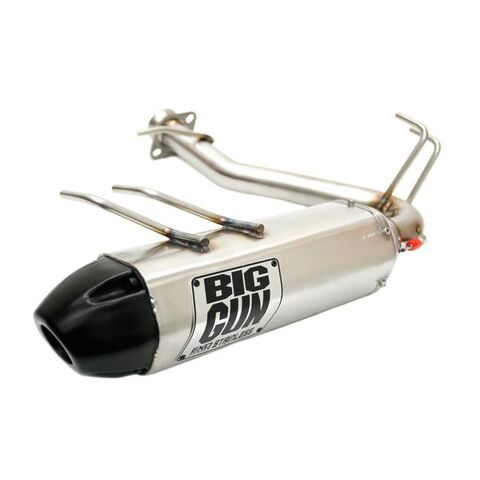 Big Gun EXO Stainless Slip-On Exhaust Honda Pioneer 1000 2016-2021