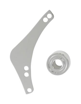 Arlen Ness Inverted Breather Cover Plate For Harley Milwaukee-Eight 2017-2025 Left Side