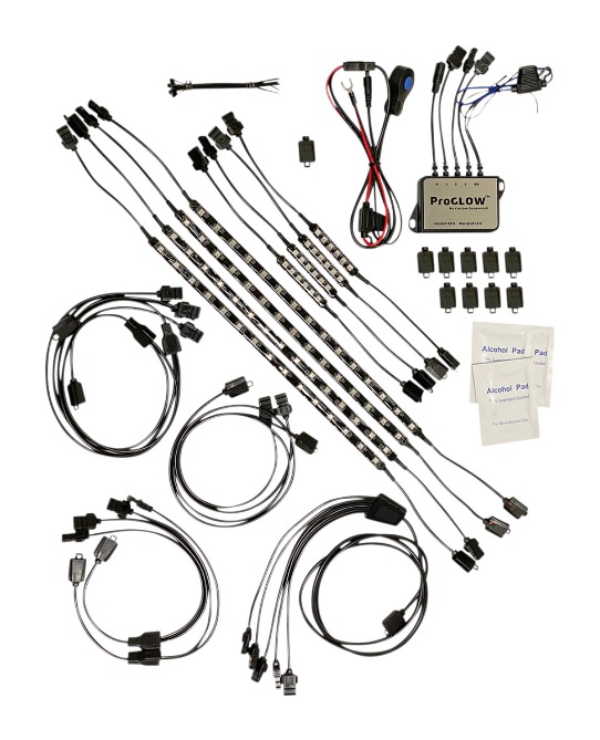 Custom Dynamics ProGlow Color Changing LED Light Kit Engine/Ground Effects
