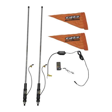 Quad Boss Bluetooth LED Lighted Whip