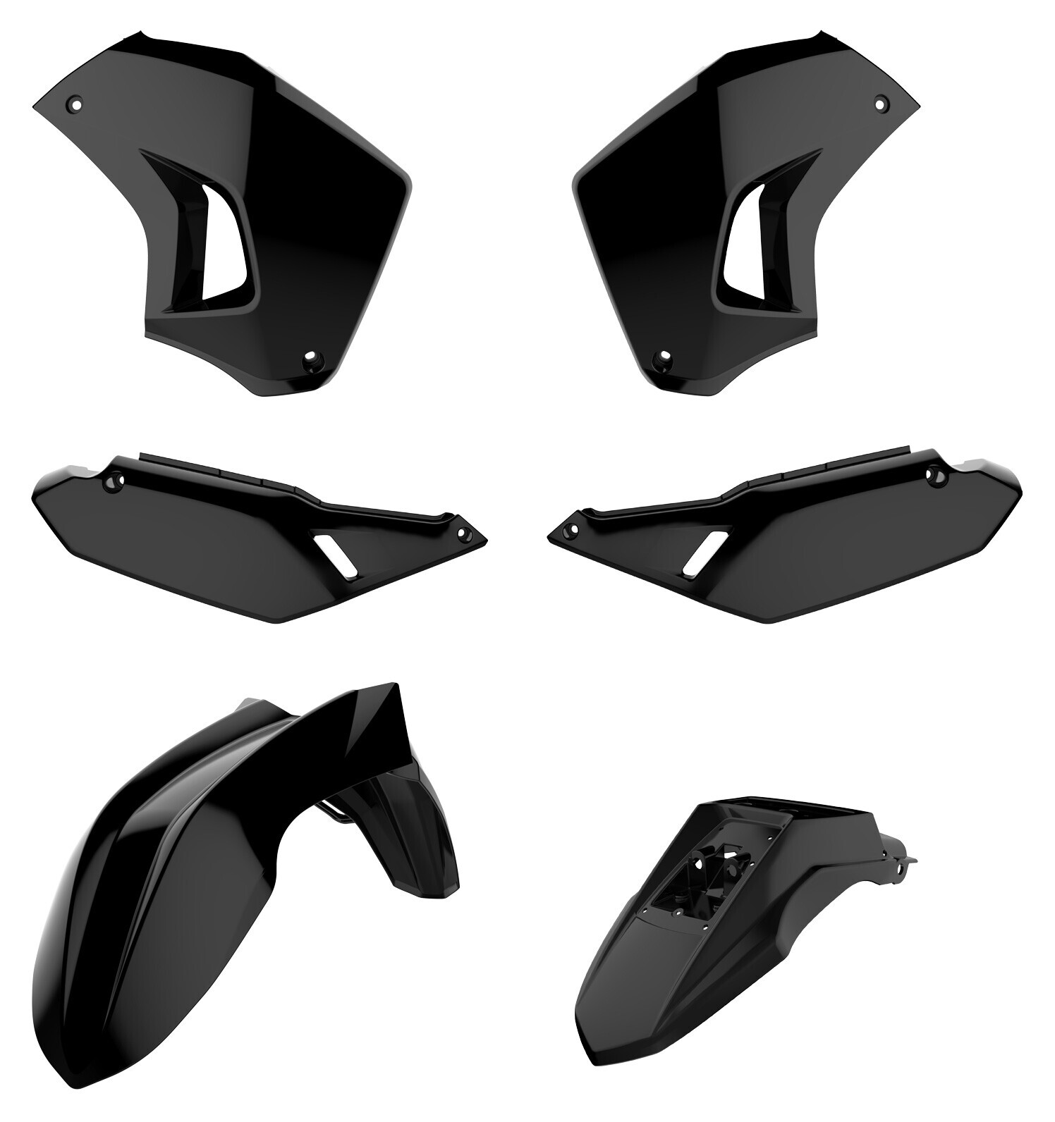 Polisport Trail Body Kit Kawasaki KLR650 2008-2018 - RevZilla