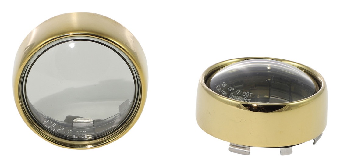 Custom Dynamics ProBEAM Bullet Turn Signal Lens With Bezel N/A