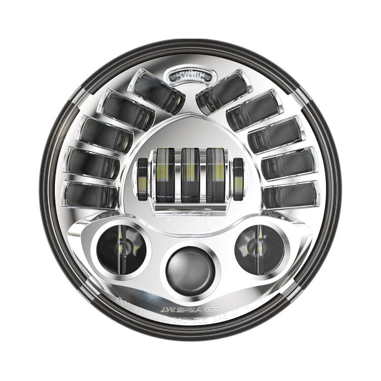 Custom Dynamics 7" Adaptive LED Headlamp For Indian Chief / Chieftain / Roadmaster 2014-2025 N/A